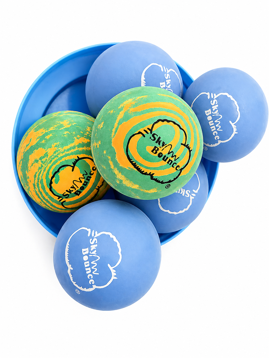 Sky Bounce Ball (12er Pack) – Originale Handbälle Seit 1979, Hohl, 2 1/10 Zoll (ca. 5,3 Cm) Ø, Perfekt Für Handball, Stickball, Catch & Co. Sky Bounce Ball (12er Pack) – Originale Handbälle Seit 1979, Hohl, 2 1/10 Zoll (ca. 5,3 Cm) Ø, Perfekt Für Handball, Stickball, Catch & Co.