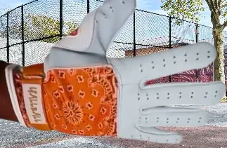 KOTC Orange Bandana 921 Unpadded Palms New York Handball ™️