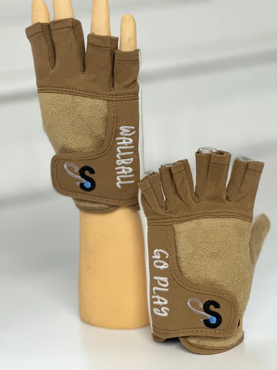 KOTC Pro Gloves Earth Unpadded Palms - Half Fingers New York Handball Store