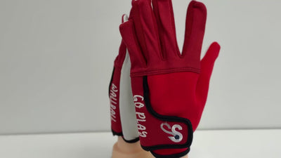 KOTC PRO Gloves Maroon| Red Unpadded Palms