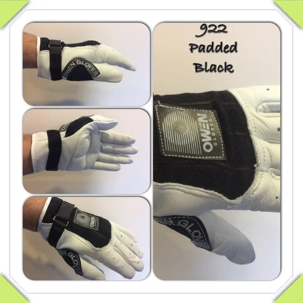 Owen Gloves 922 Padded Black - New York Handball Store Corp