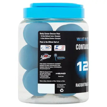 Price Balle De Racketball Bleue - Fabriquée Au Royaume-Uni - Normes ESRA - Idéale Débutants