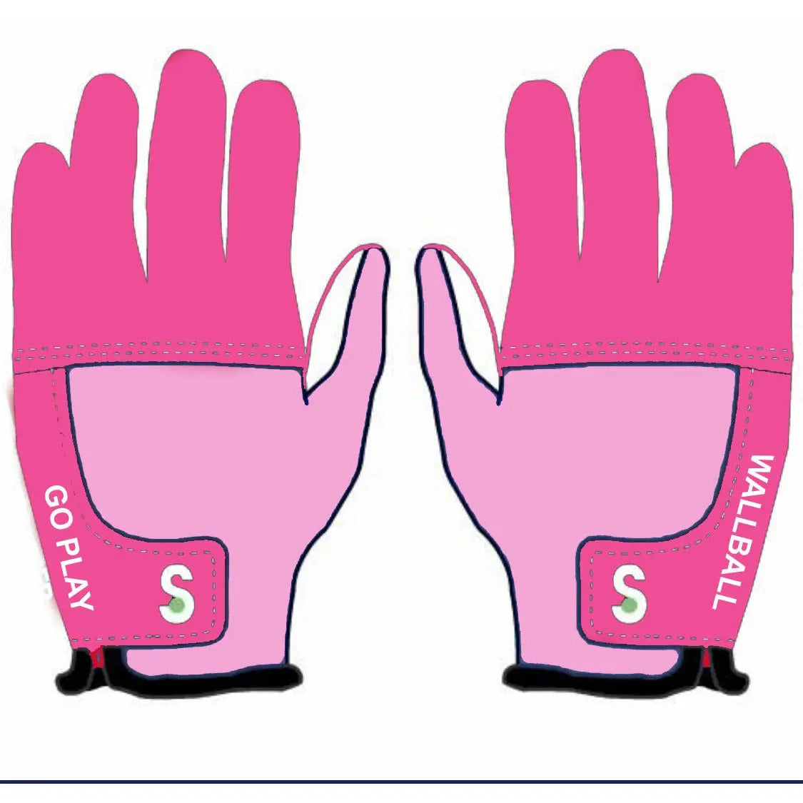 KOTC PRO Gloves Pink Unpadded - New York Handball Store Corp