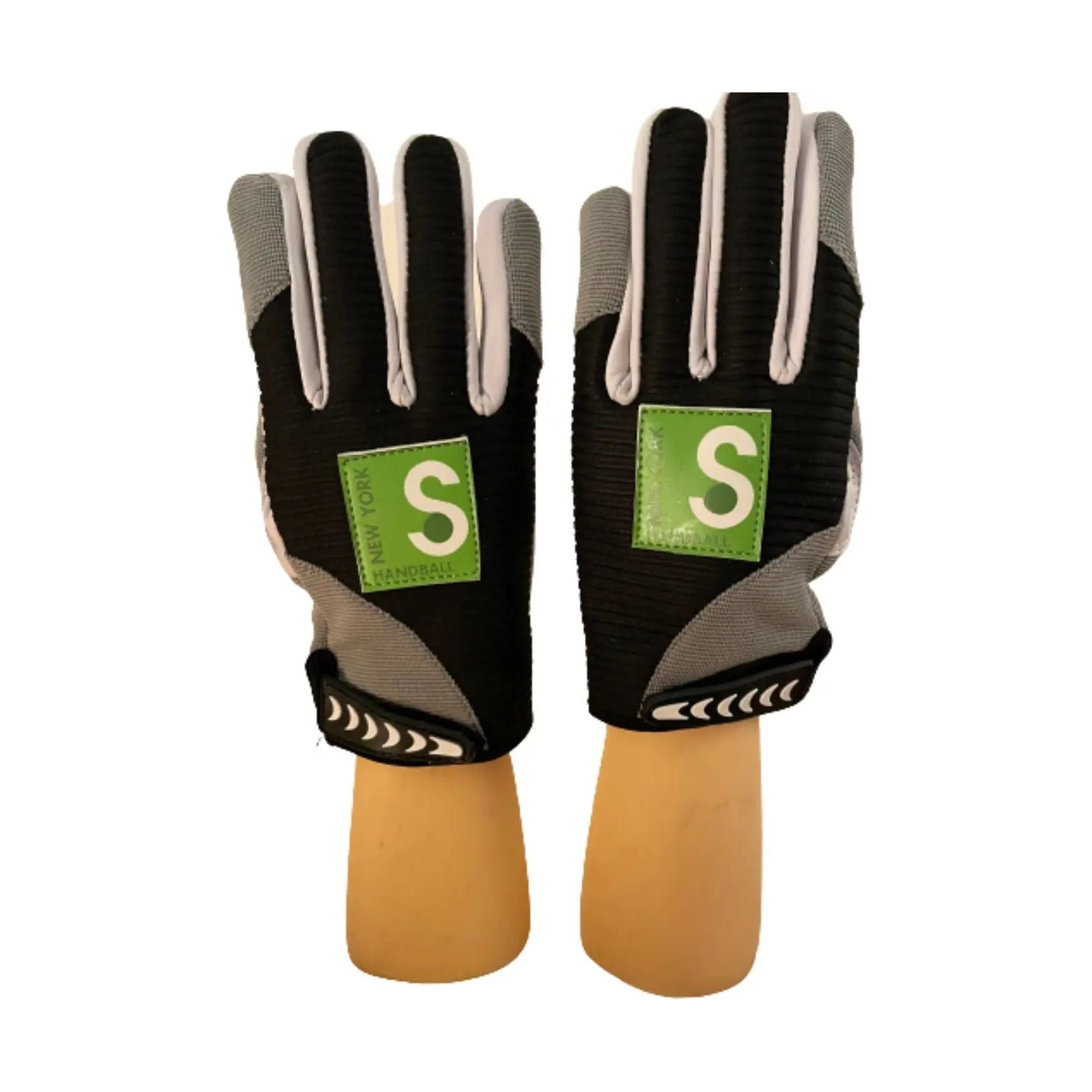 Durable Handball Gloves with Leather Palms Small
