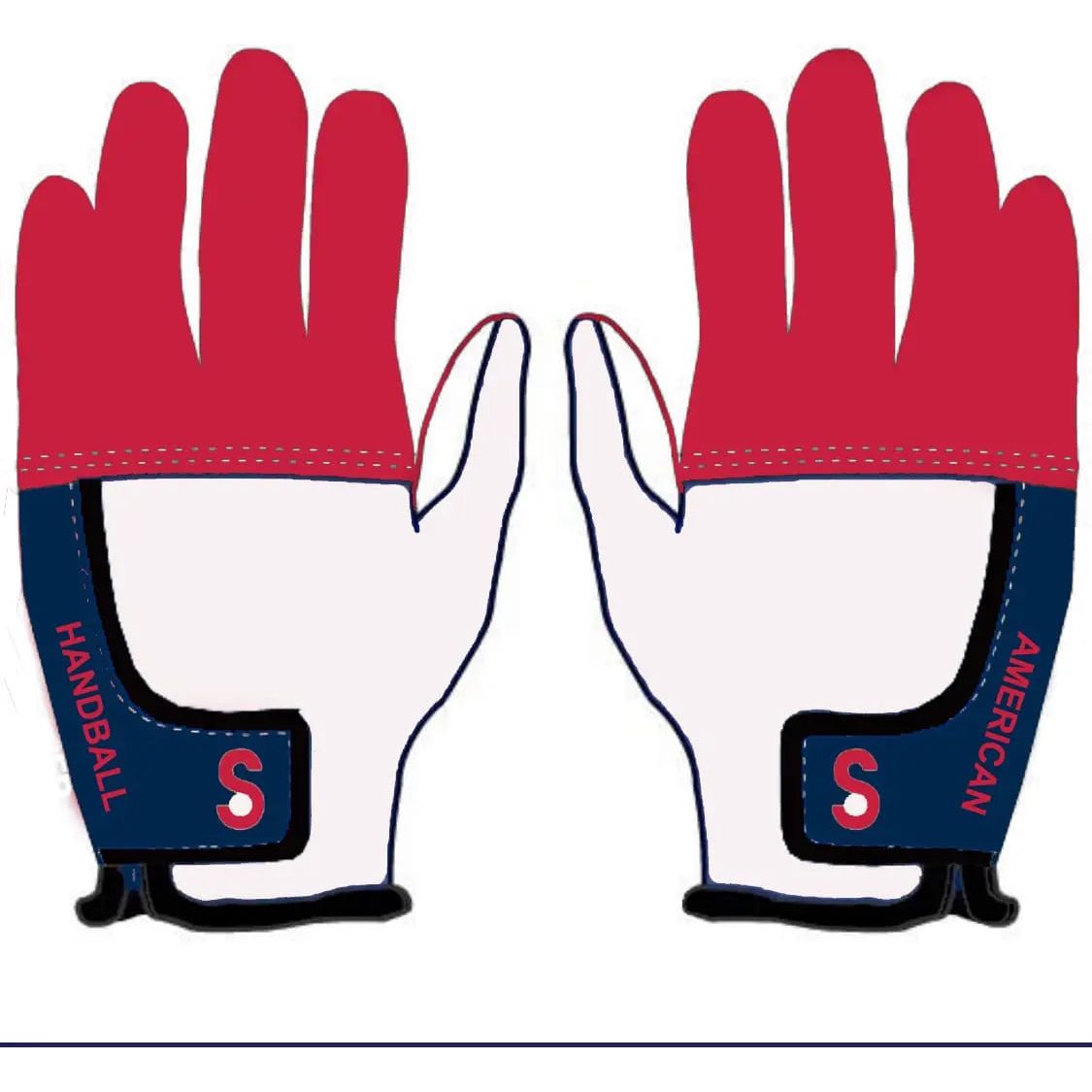 KOTC Pro Gloves American Handball Unpadded Palms